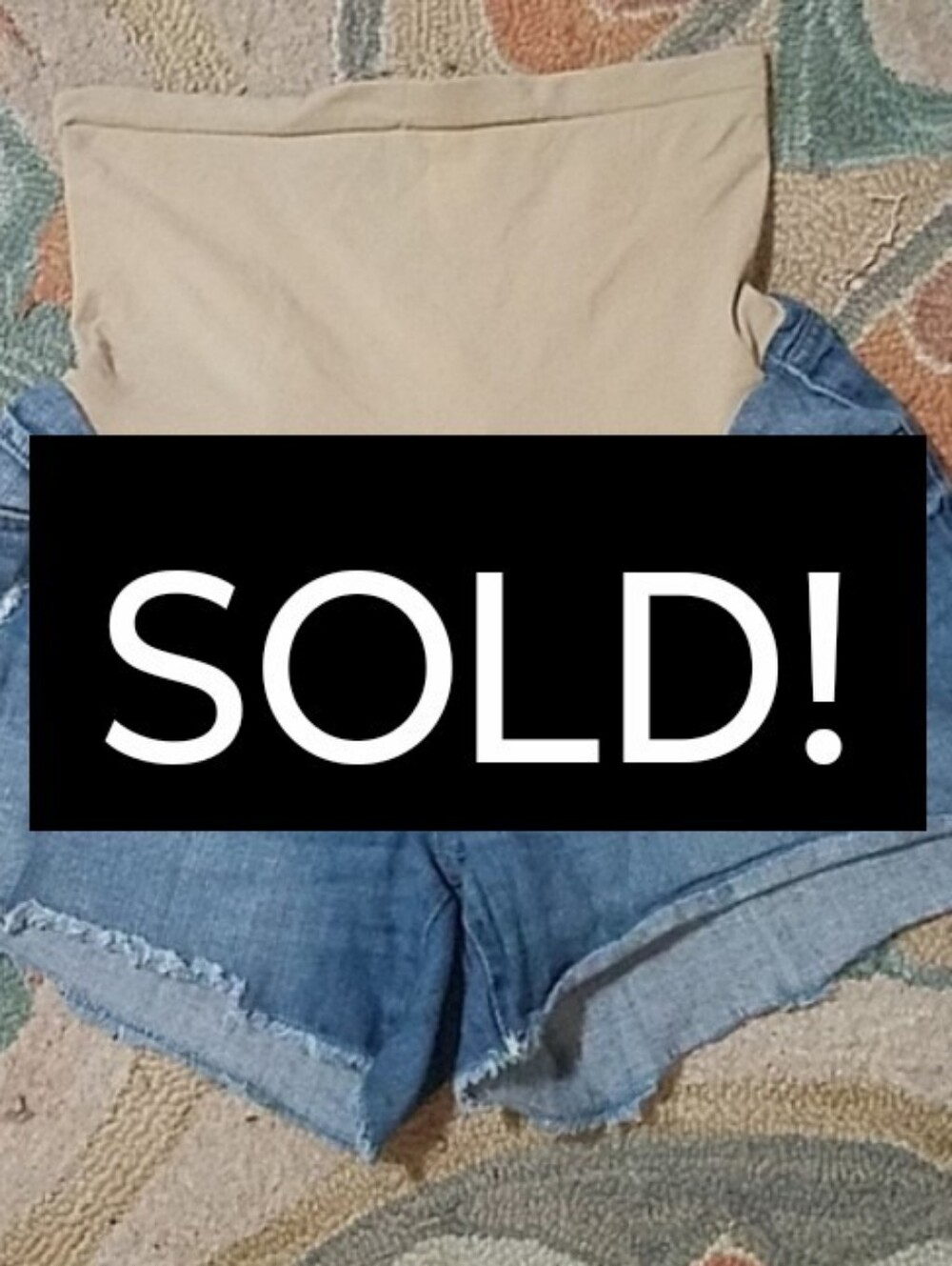 🌹NWOT Oh Baby by Motherhood size L shorts